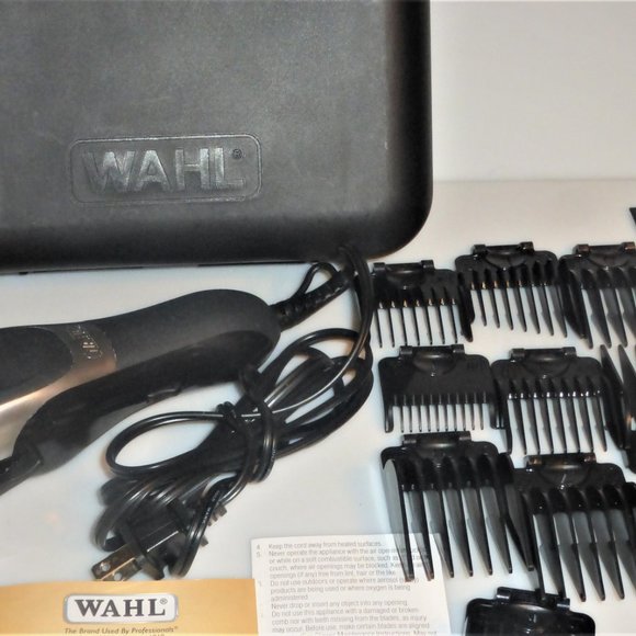Wahl DELUXE Electric Haircutting & TRIMMING KIT Men's Shaver Beard Trimmer - Picture 4 of 14